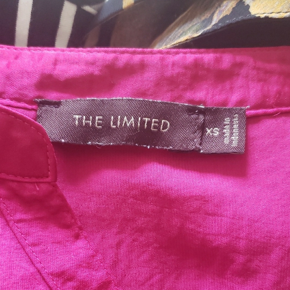 The Limited Fuchsia Blouse